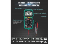 PROSKIT Multímetro Digital Autorange PROSKIT Multímetro Digital Autorange